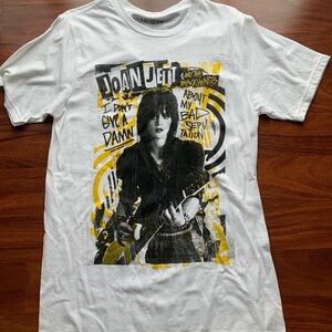 Joan Jett And The Blackhearts White Tee